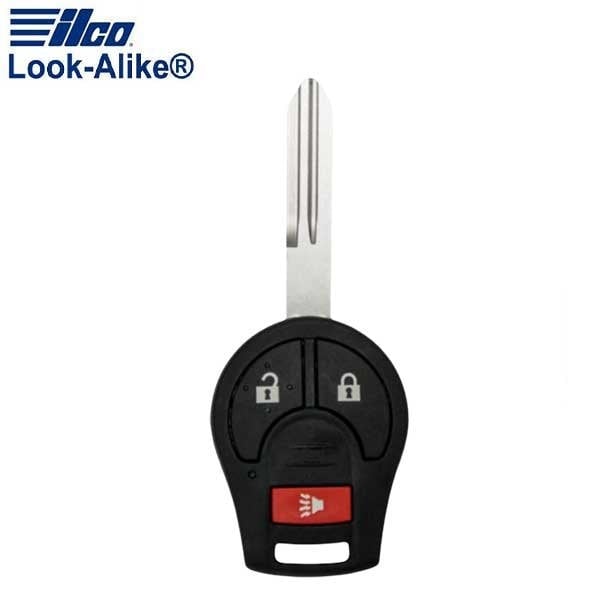 LAL RHK-NIS-3B1 NISSAN 3 BUTTON REMOTE HEAD KEY